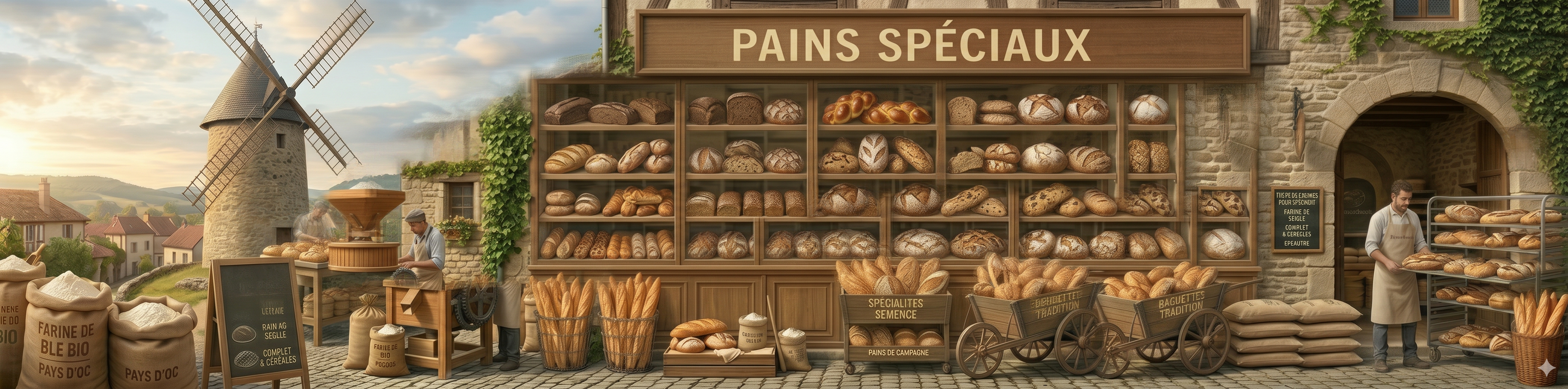 Pains spéciaux